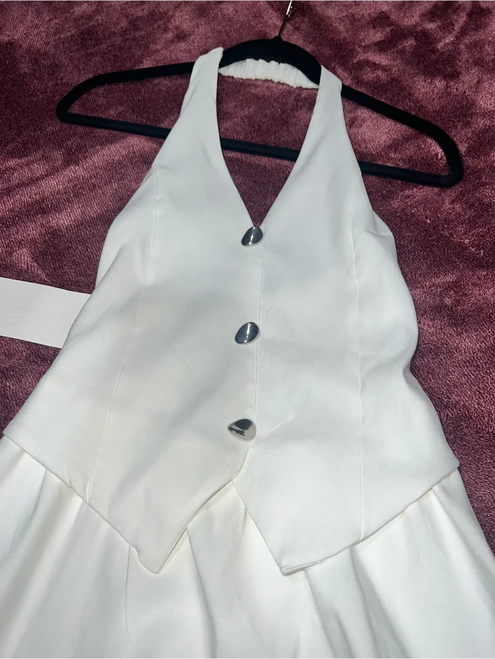 Zara White NWT Size Small European Style Purchased in Australia